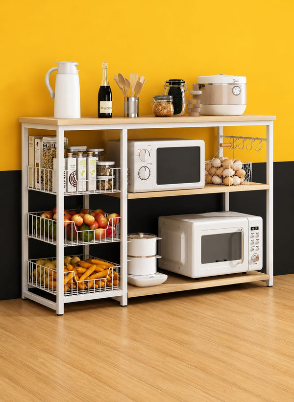 Storage Stand for Microwave & Pantry